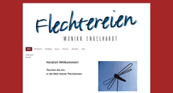 Desktop Screenshot of flechtereien.de